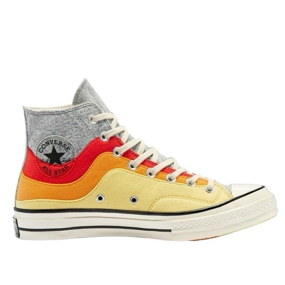 Converse Thermo Felt Chuck 70 Unisex Multicolor Sneakers Size 10.5 - Picture 3 of 8